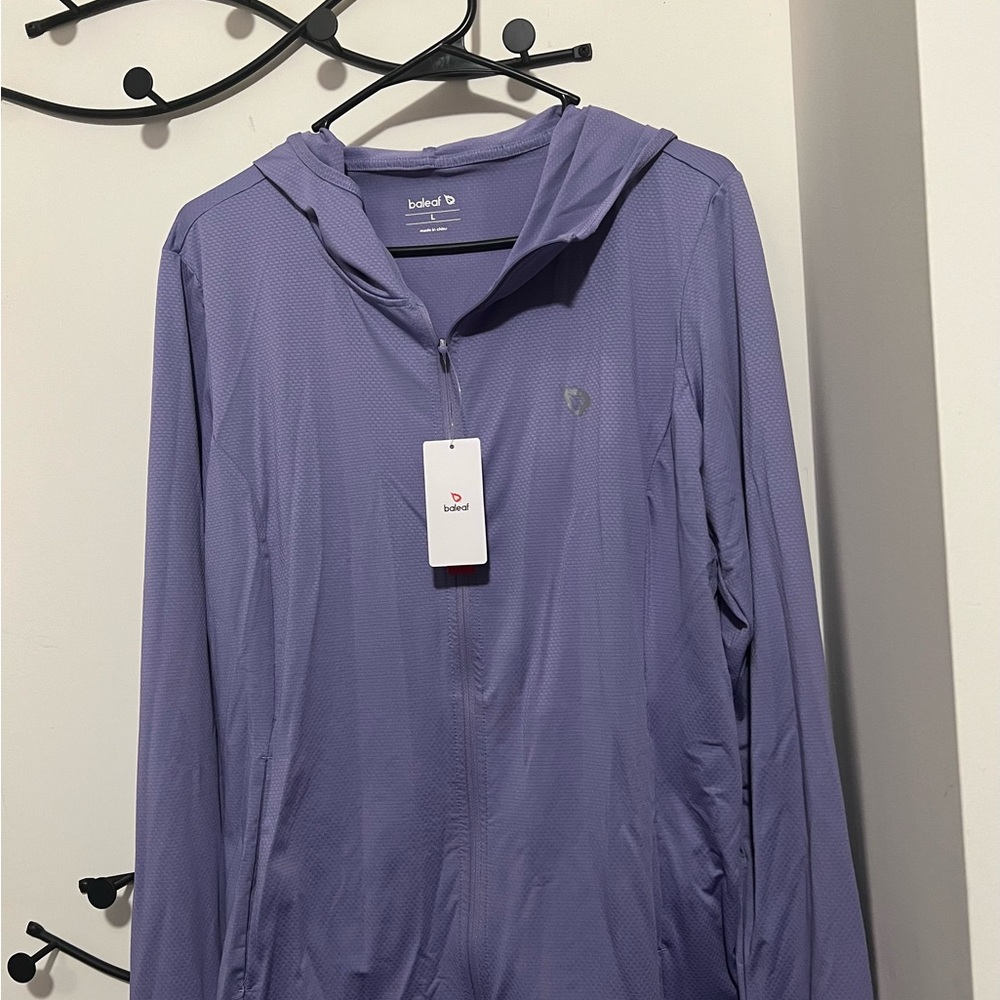 Lavender Hooded Jacket by Baleaf